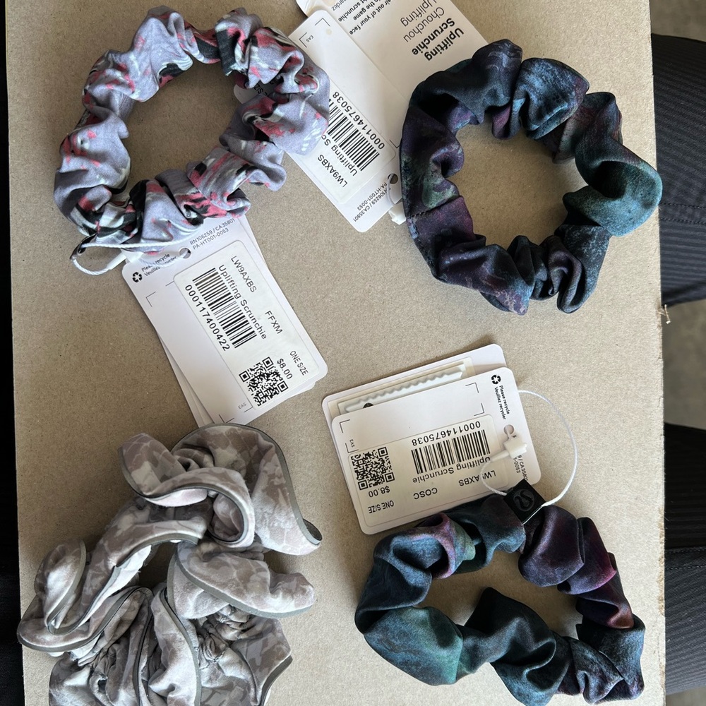 Lululemon scrunchies